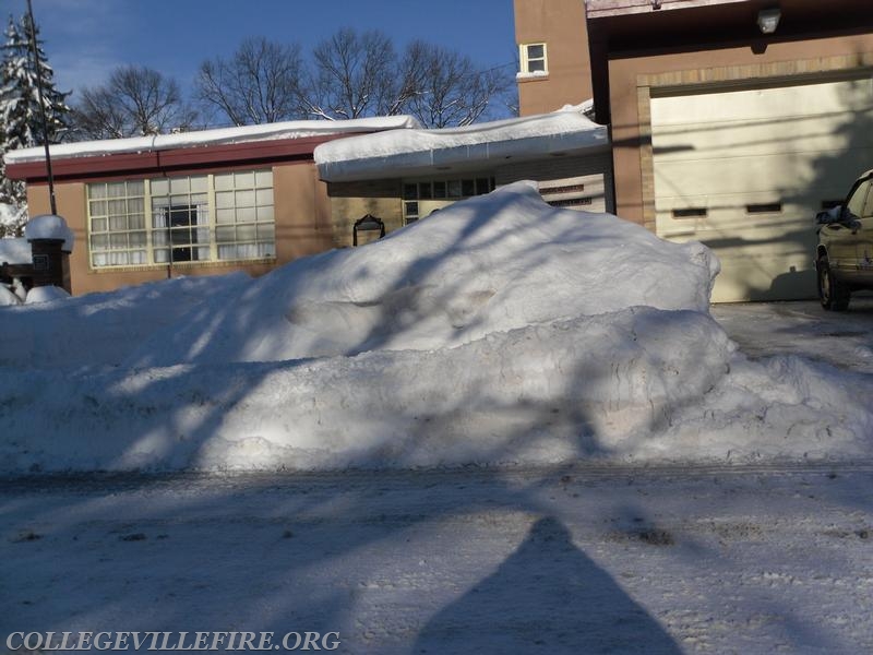 Winter Time in front of Station